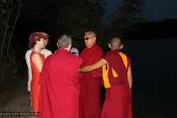 Rinpoche at Walden Pond, 2010