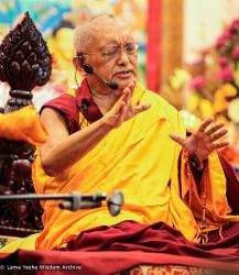 Rinpoche in Singapore, 2010
