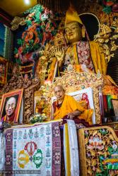 Rinpoche at Kopan, 2010