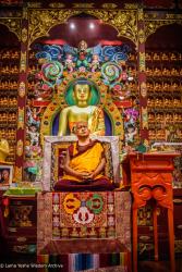 Rinpoche at Nalanda Institute, 2010