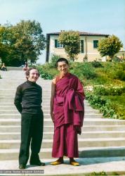 Rinpoche with Father Gentili