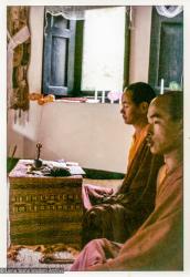 Lama Yeshe, Puja, Kopan, 1972