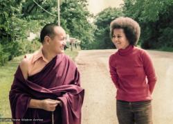 Lama and Jan Willis, Madison, 1974
