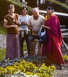 With Merry, Elizabeth Johnson and Tony Wengoborsky,
IVY, 1982