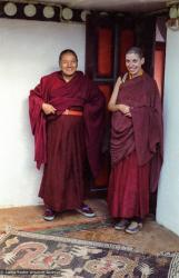 With Pemo, Kopan, 1983