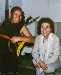Lama and Radmila, ILTK, 1983