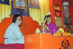 With Sogyal, London, 1982