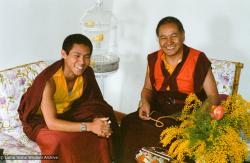 With Thubten Sherab, ILTK, 1983