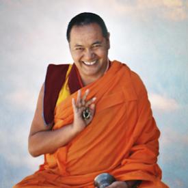 Portrait of Lama Yeshe, Yucca Valley, California, 1977