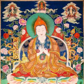 The great Indian scholar and yogi, Lama Atisha